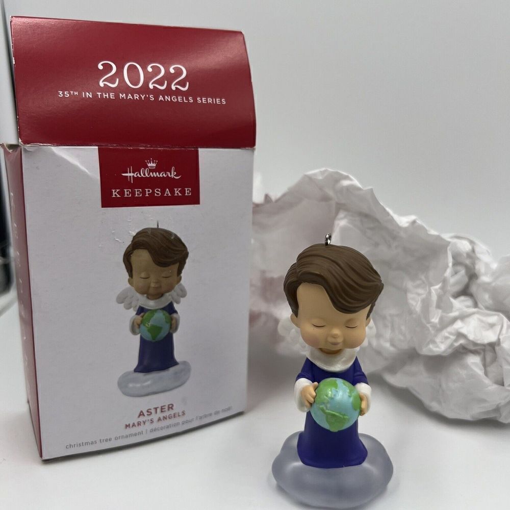 Hallmark Keepsake Aster Mary's Angels Ornament ~ NEW In BOX - Picture 1 of 8
